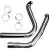 Paracalore collettori di scarico per Harley-Davidson Softail '00-'17 cromo
