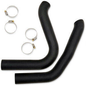 Paracalore collettori di scarico per Harley-Davidson Softail nero