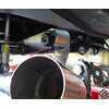 Exhaust box Moto Guzzi V 85 TT E4 decatalyst stainless Mass - Pictures 2