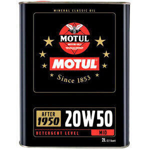 Huile moteur 4T Motul 20W-50 Classic 2lt