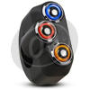 Pulsantiera 22mm Rebel Moto 3 Push Button LED nero - Foto 2