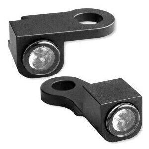 Clignotants Led Harley-Davidson Sportster \'14- front Heinz Bikes Nano position light combo black smoked pair