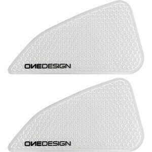 Fuel tank knee pads Ducati Scrambler i.e. transparent pair