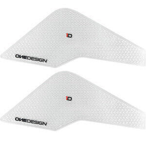 Fuel tank knee pads Yamaha MT-09 Tracer transparent pair