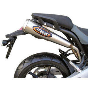 Auspuff Schalldämpfer Yamaha MT-03 660 Marving Racing Steel hoch paar