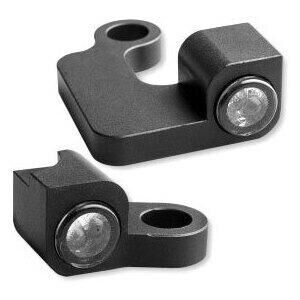 Clignotants Led Harley-Davidson Sportster - \'13 avant Heinz Bikes Nano feu de position combo noir fumé paire