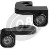 Coppia frecce led per Harley-Davidson Dyna anteriori Heinz Bikes Nano nero fumè - Foto 2