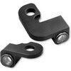 Led winkers Harley-Davidson Softail -'14 front Heinz Bikes Nano position light combo black smoked pair
