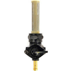 Fuel cock M22x1 low connection Late Style black