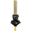 Rubinetto benzina M22x1 uscita bassa Late Style nero