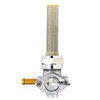 Rubinetto benzina M22x1 uscita sinistra Late Style cromo