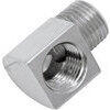Raccordo serbatoio 90° maschio-femmina 1/8'' NPT cromo