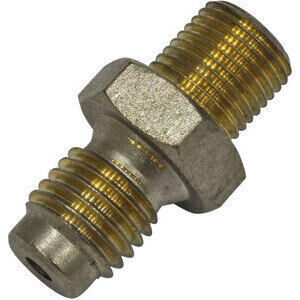 Brake hose connection Allegri 2 ways straight M10x1.25-1/8\'\' NPT