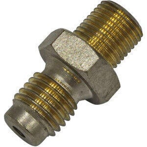 Conexión manguera de freno Allegri 2 vías recta M10x1.25-1/8'' NPT