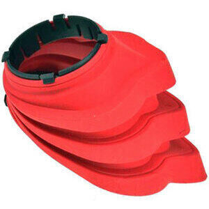Soffietto forcellone posteriore per BMW R 9T cardano rosso
