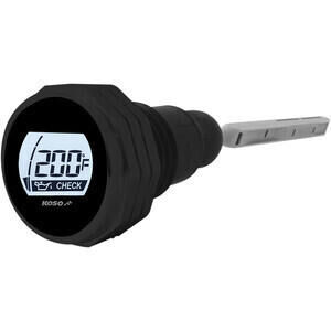 Engine oil thermometer Harley-Davidson Touring Koso black
