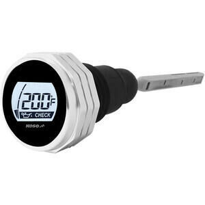 Engine oil thermometer Harley-Davidson Touring Koso grey