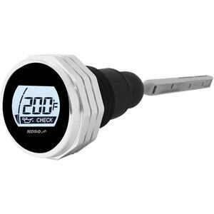 Termometro olio per Harley-Davidson Touring Koso grigio
