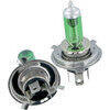 Bulbo alogeno 12V-H4, 60/55W verde coppia