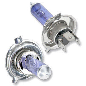 Bulbo alogeno 12V-H4, 60/55W viola coppia
