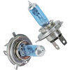 Bulbo alogeno 12V-H4, 60/55W blu coppia