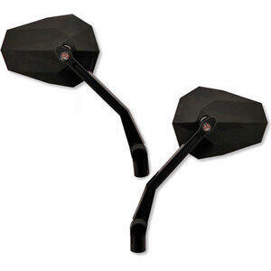 Specchietto retrovisore Highsider Stealth X-2 con frecce nero coppia