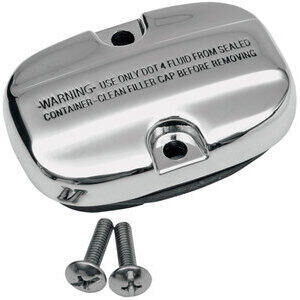 Master cylinder reservoir cap Harley-Davidson Touring \'08- brake rear kit chrome