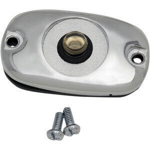 Tappo serbatoio olio pompa freno per Harley-Davidson Touring '99-'04 posteriore completo cromo