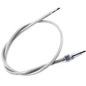 Cavo contachilometri per Harley-Davidson attacco cambio 109cm Motion Pro rivestito inox