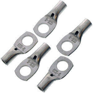 Anneau de terminaison de câble électrique 4-6mm trou M4 set 5pc