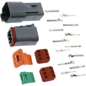 Electrical cable connector housing Deutsch kit