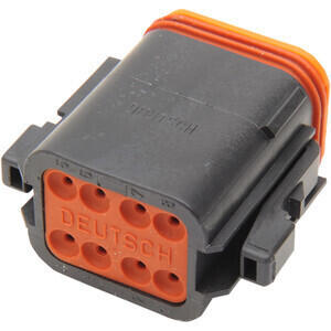Connettore cavi elettrici per Harley-Davidson DT 8 poli maschio nero