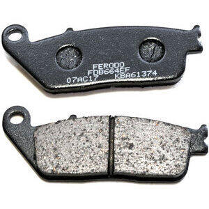Coppia pasticche freno Ferodo FDB664 Platinum