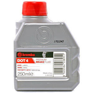 Brake & clutch fluid Brembo DOT 4 0.25lt