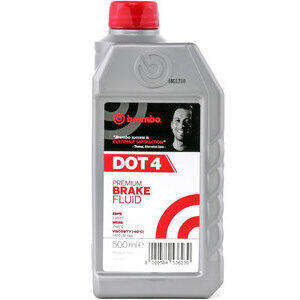 Olio freni e frizione Brembo DOT 4 0.5lt