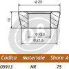 Boccola ammortizzatori Ariete 13.5x25x10mm - Foto 2