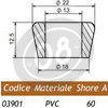 Boccola ammortizzatori Ariete 13x22x12.5mm - Foto 2