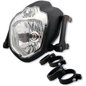 Faro anteriore per Triumph Speed Triple 1050 \'11- kit completo alogeno LSL Urban nero