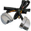 Coppia frecce led per Harley-Davidson -'17 con fanalino posteriore Heinz Bikes Winglets Nano cromo