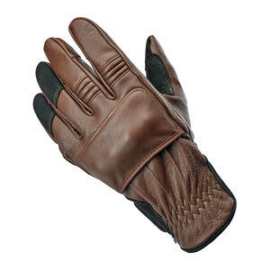 Guanti moto Biltwell Belden marrone/nero