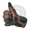 Guanti moto Biltwell Borrego marrone - Foto 7
