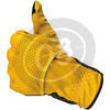 Guanti moto Biltwell Borrego giallo - Foto 2