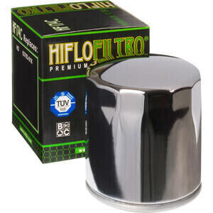 Oil filter HiFlo HF174C chrome