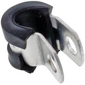 P-clip 5mm alluminio grigio