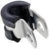 P-clip 5mm alluminio grigio