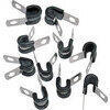 P-clip 6mm stainless set 10pc