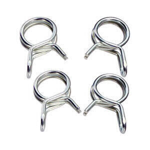 Fuel hose clip 7-8mm grey set 4pc