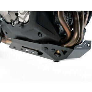 Crash bar Kawasaki KLZ 1000 Versys \'19- cárter de aceite SW-Motech negro