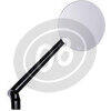 Specchietto retrovisore reversibile Motogadget M-View Classic lungo senza vetro nero - Foto 4