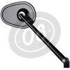Specchietto retrovisore reversibile Motogadget M-View Club lungo senza vetro nero - Foto 5